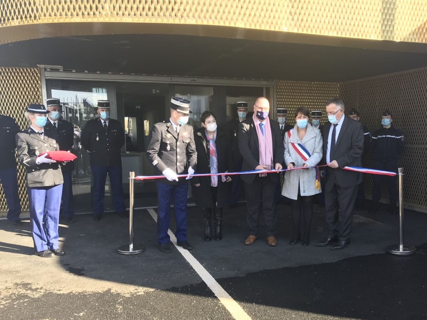 A Selles-sur-Cher, la nouvelle caserne de gendarmerie